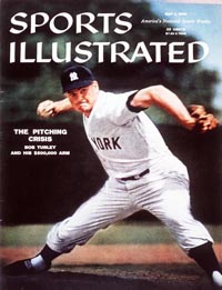 Yankees P Bob Turley SI Cover